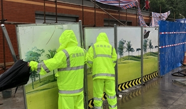 蒲江服务区全面做好暴雨天气隐患 排查治理